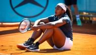 Krueger reacts after a point in the Mutua Madrid Open - Day Three - Source: Getty